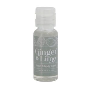 Hand & Body Wash Ginger & Lime 30ml